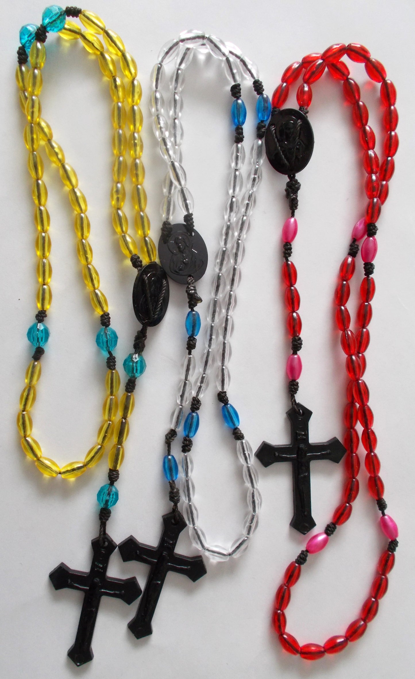 Bulk Package of 3 Cord Rosaries