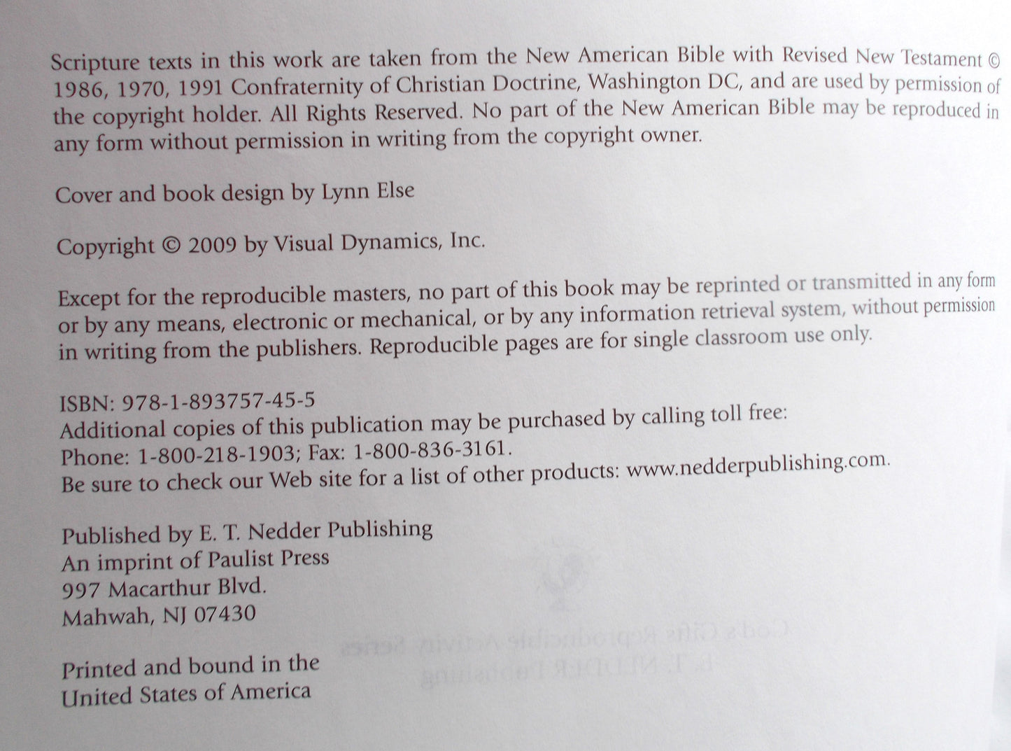 The Prophets - Reproducible Activity Book
