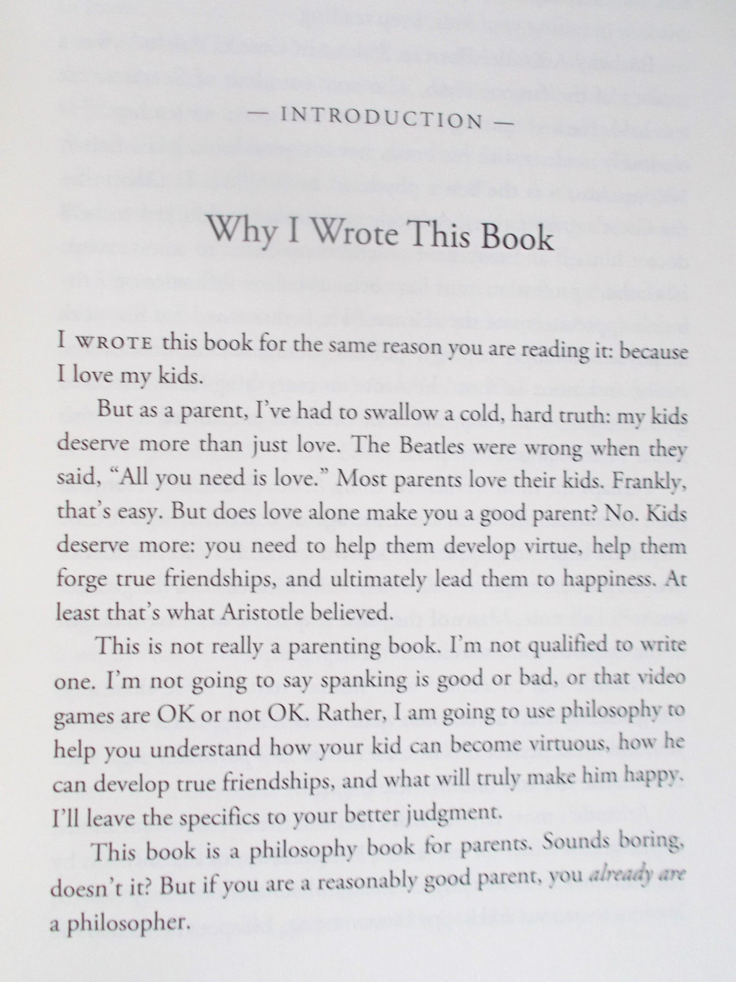 If Aristotle's Kid Had an iPod : Ancient Wisdom for Modern Parents - hardcover