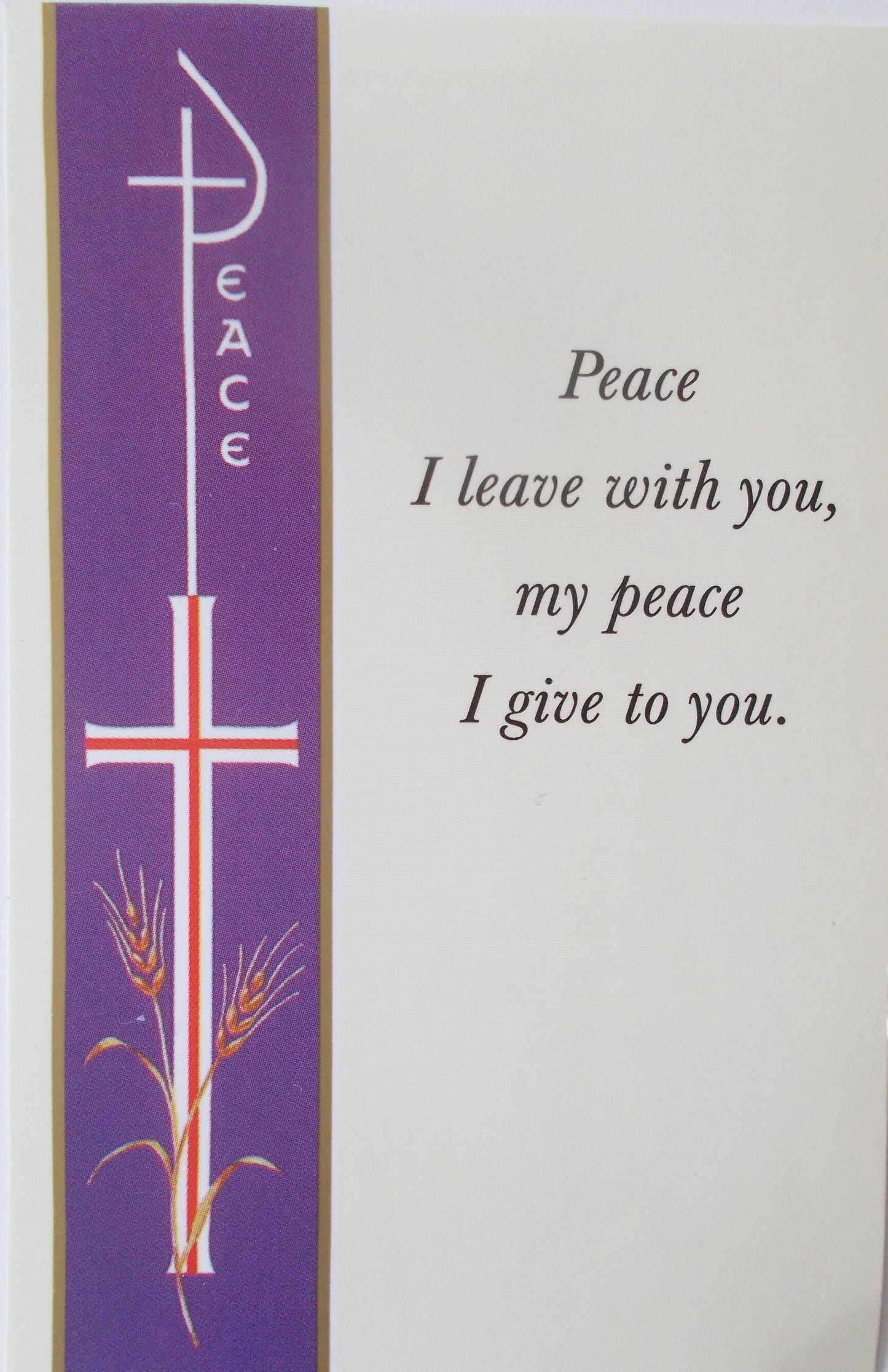 Alpha & Omega Pax Cross Necklace