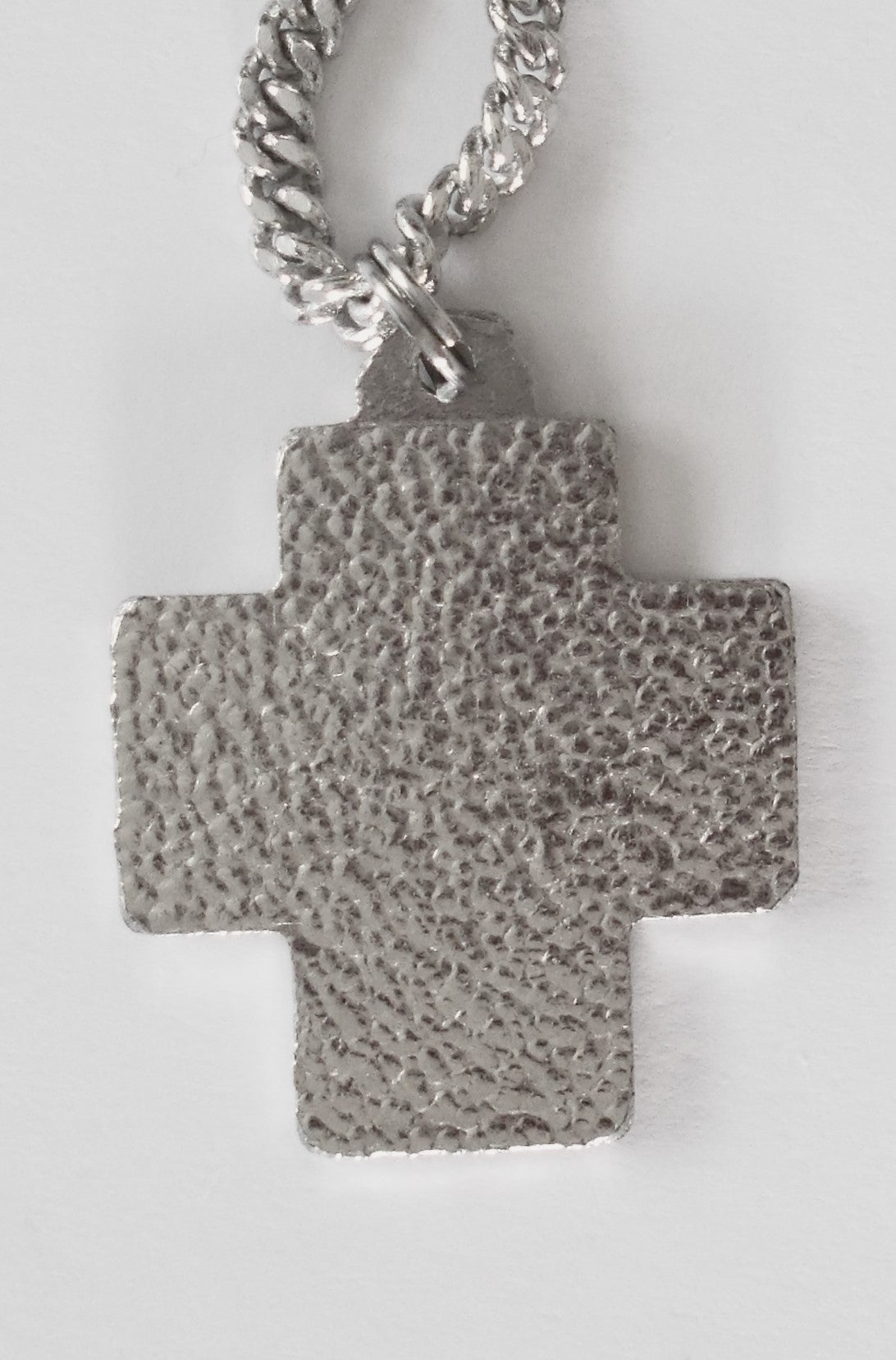 Alpha & Omega Pax Cross Necklace