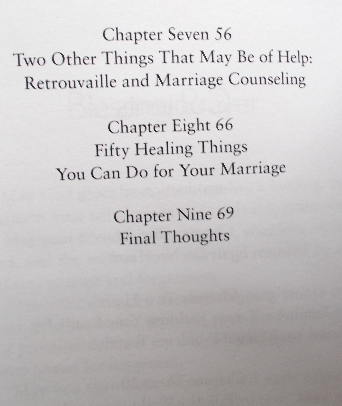 Seven Steps Toward Healing Your Marriage