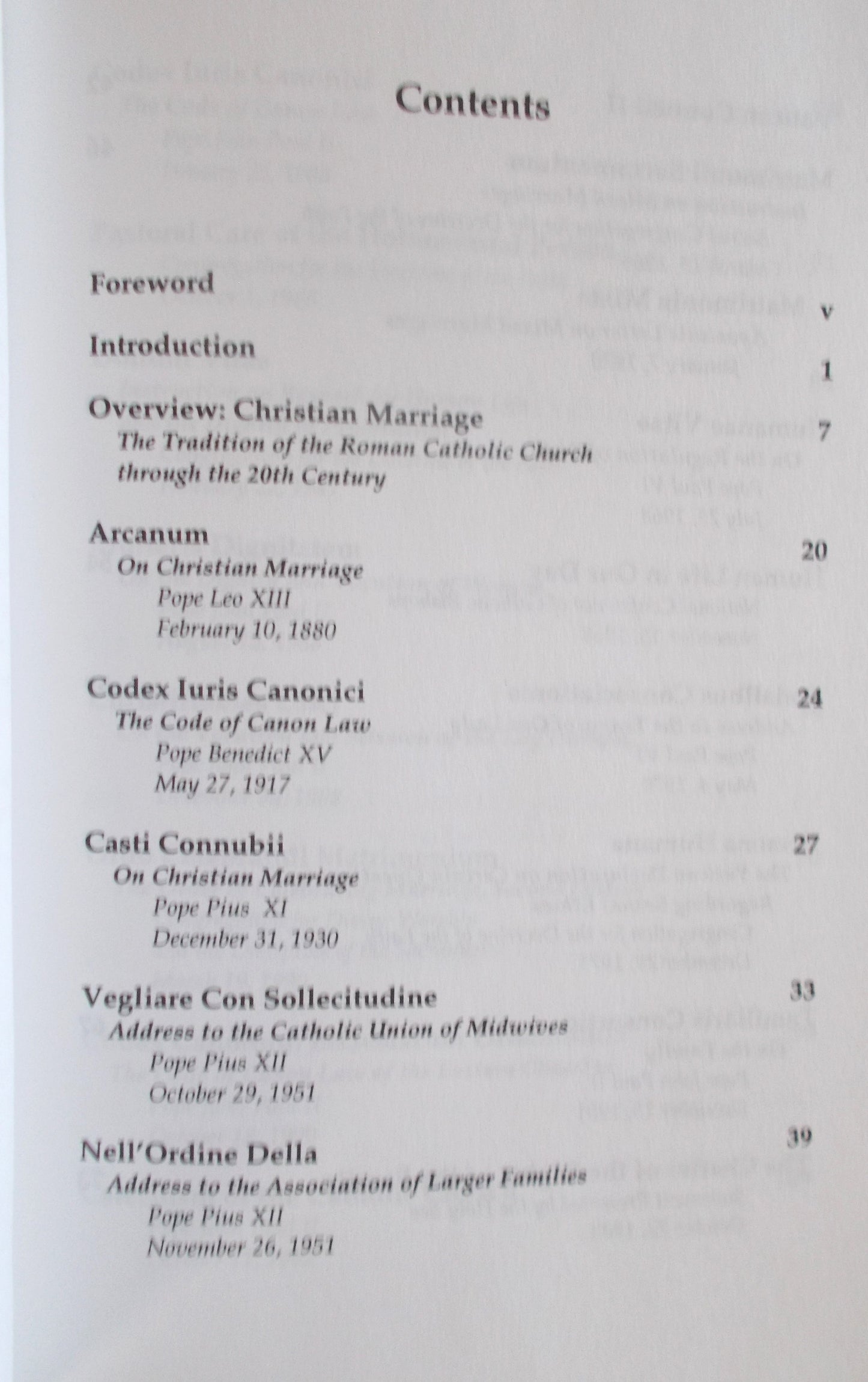 On Life and Love - A Guide to Catholic Teaching on Marriage and Family