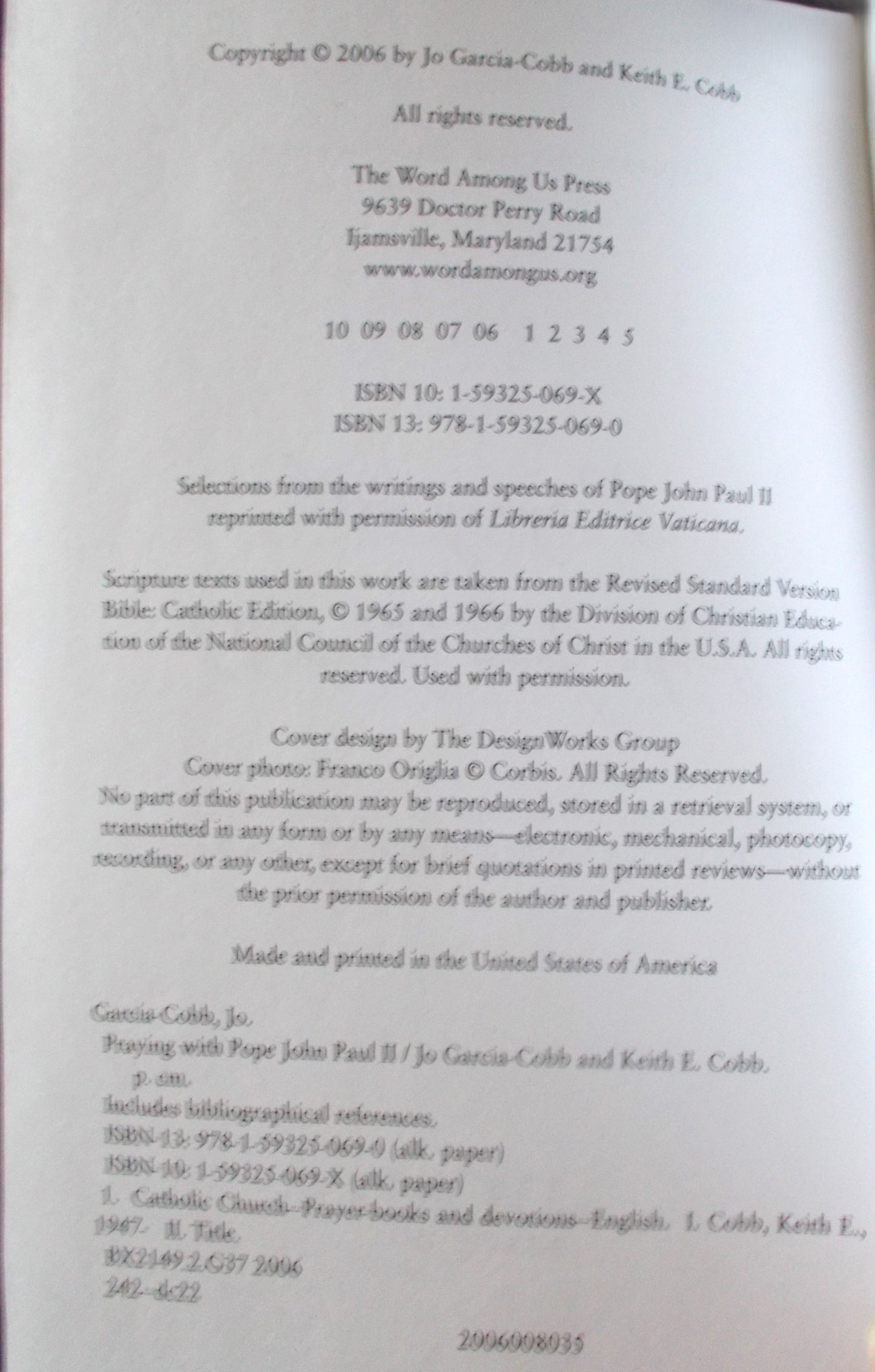Praying with Pope John Paul II - Companions for the Journey Series