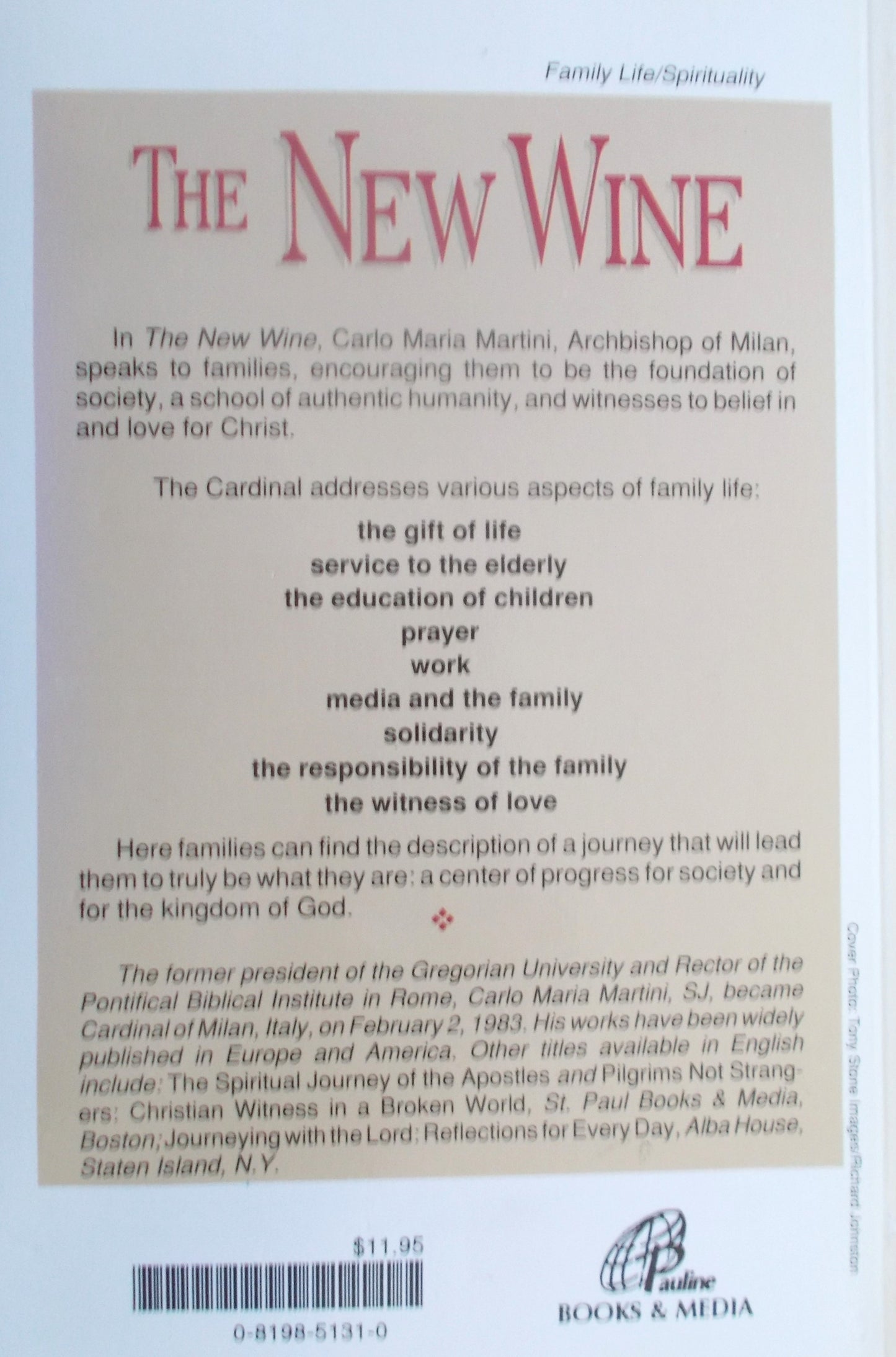 The New Wine - Christian Witness of the Family