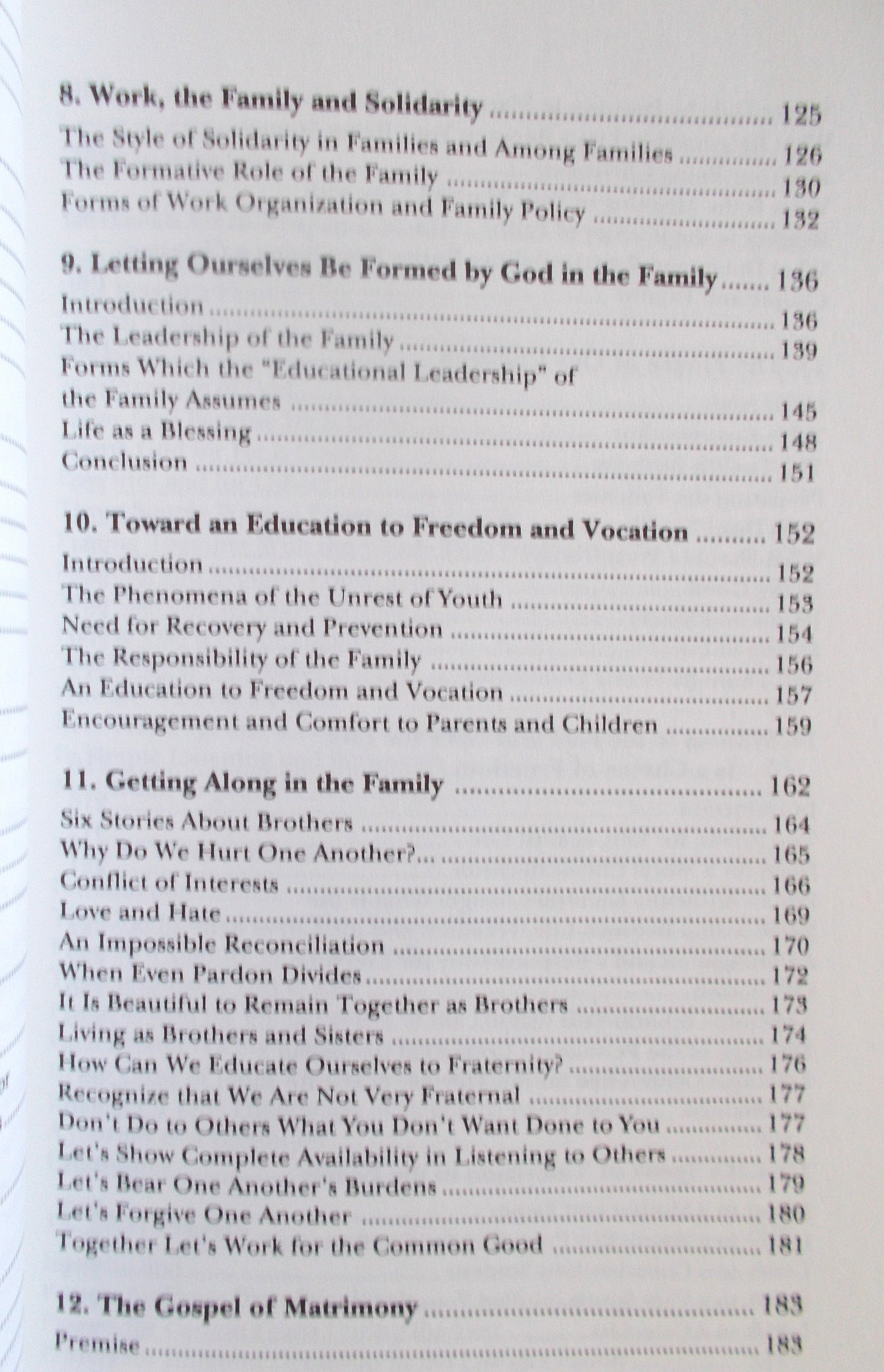 The New Wine - Christian Witness of the Family
