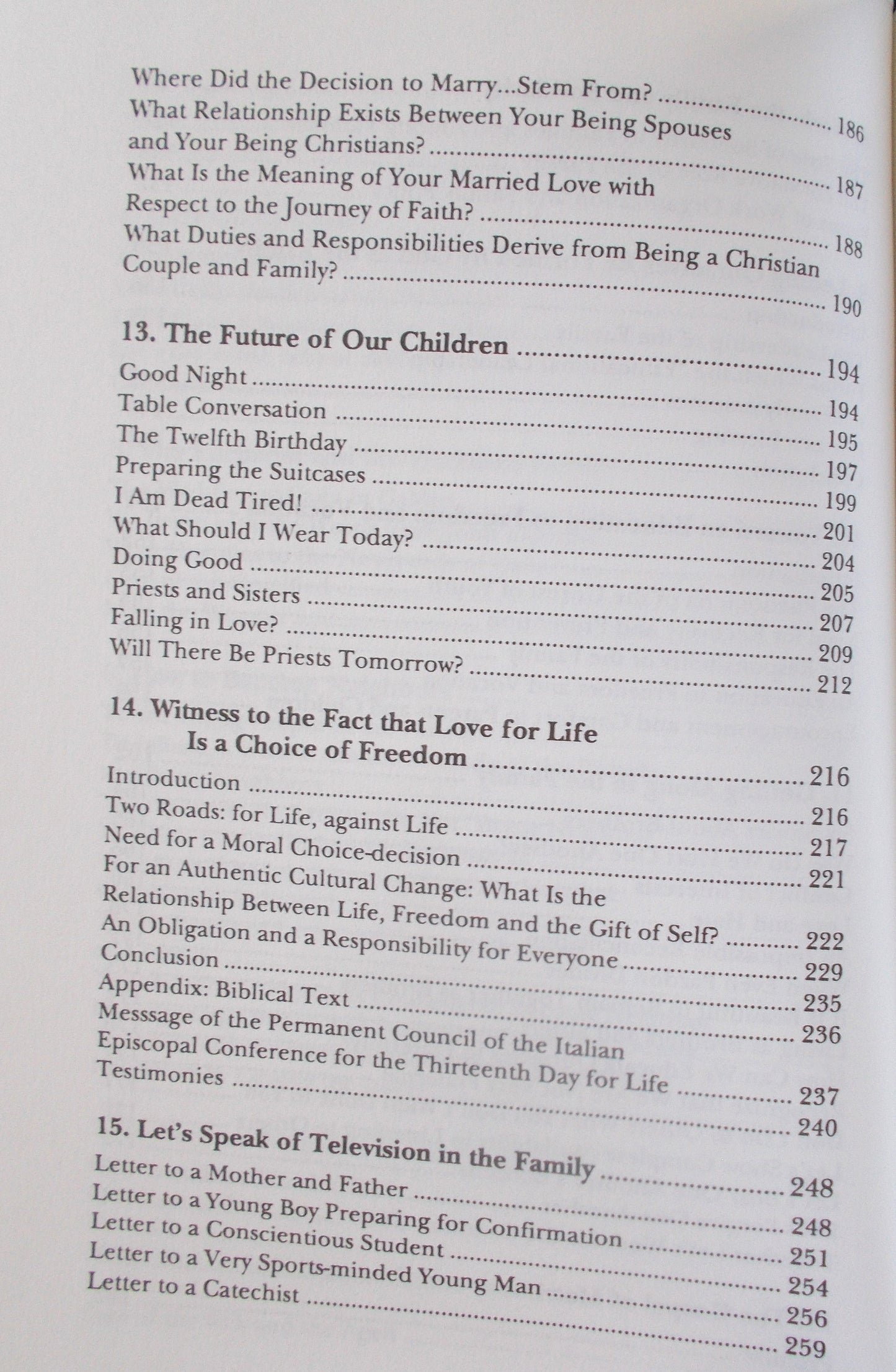 The New Wine - Christian Witness of the Family