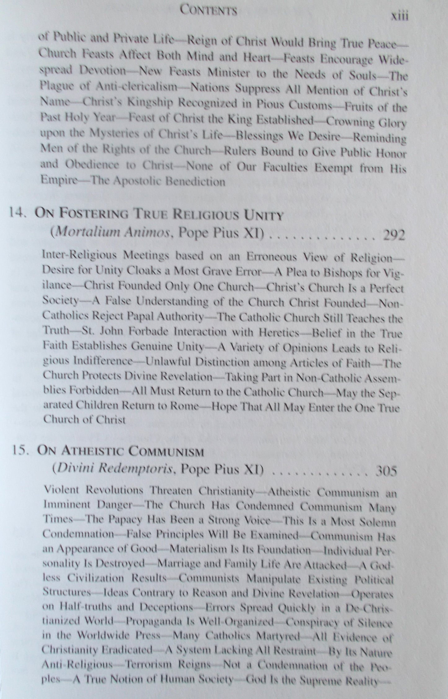 Used - The Popes Against Modern Errors : 16 Papal Documents