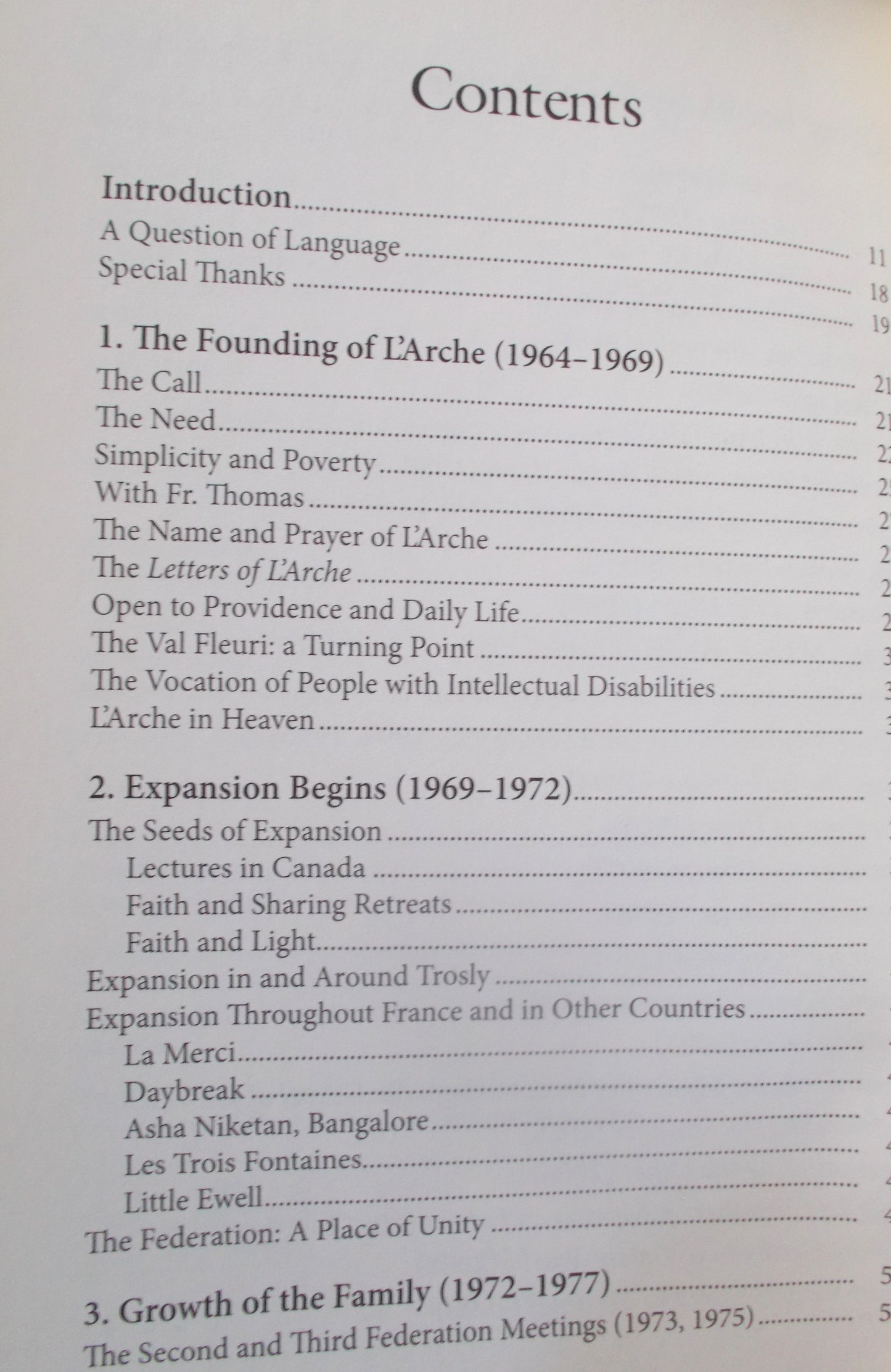 An Ark For the Poor - The Story of L'Arche