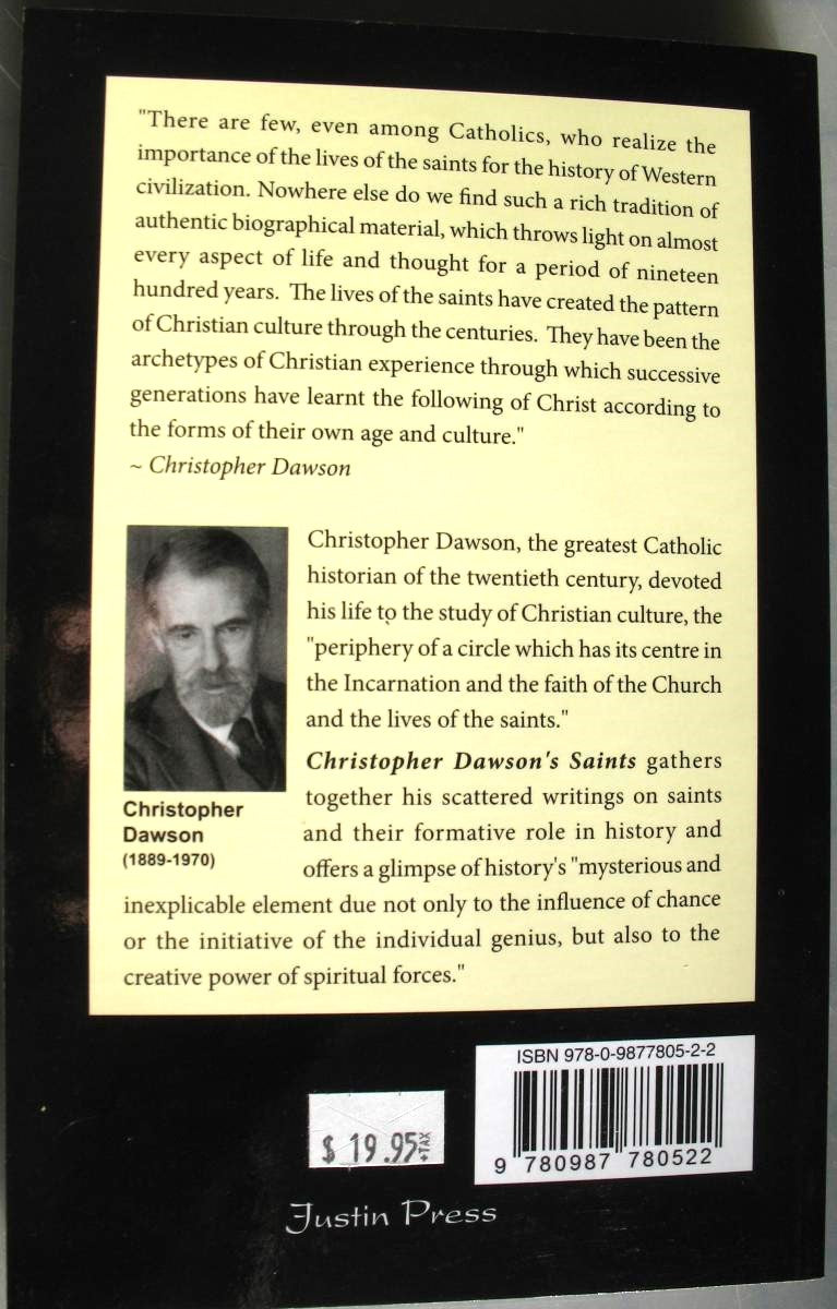 Christopher Dawson's Saints