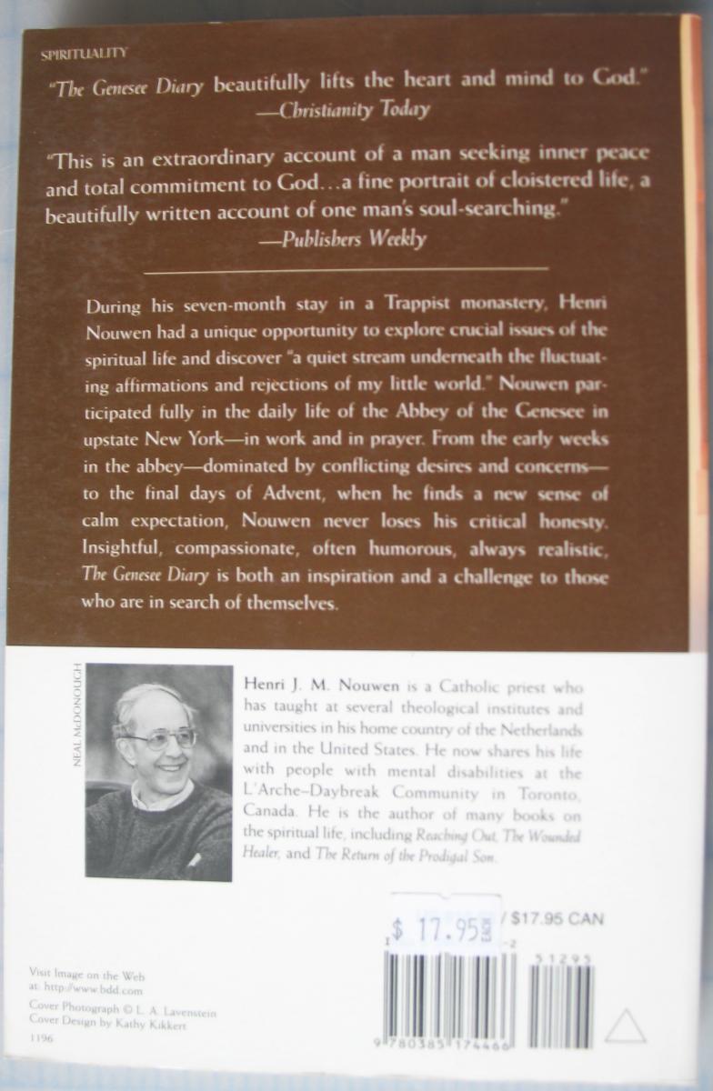 Genesee Diary - Report from a Trappist Monastery