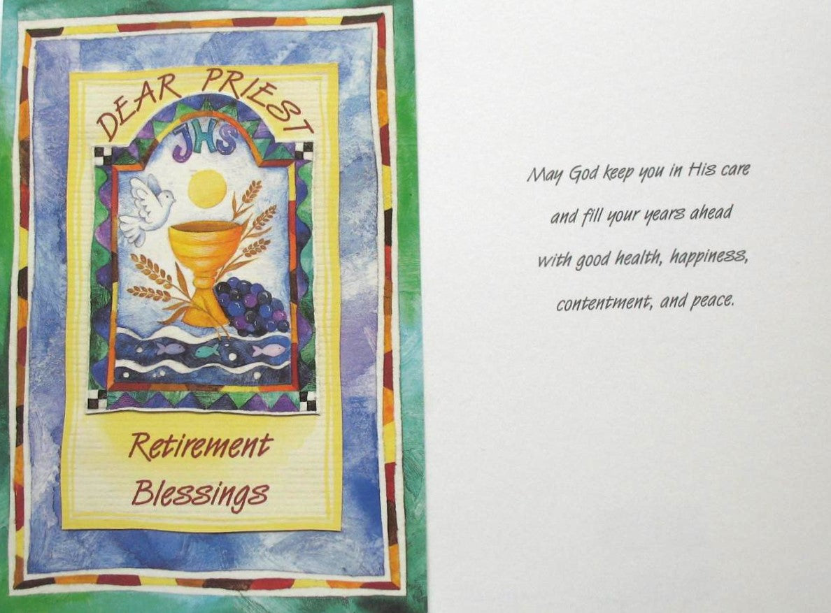 Priest Retirement Greeting Card