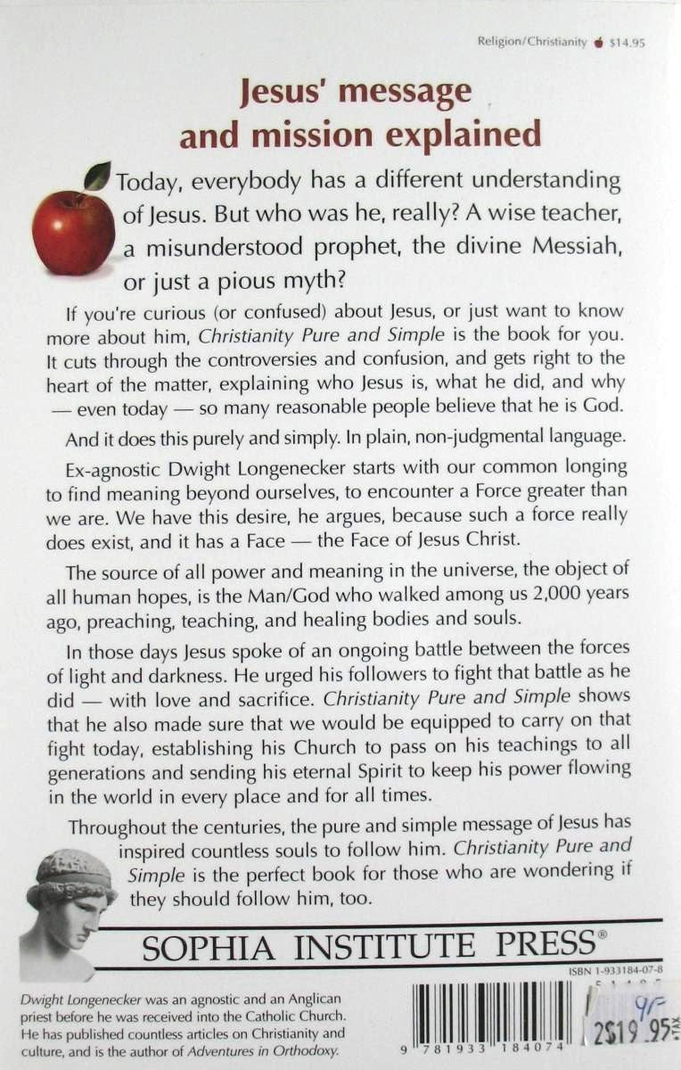 Christianity Pure and Simple