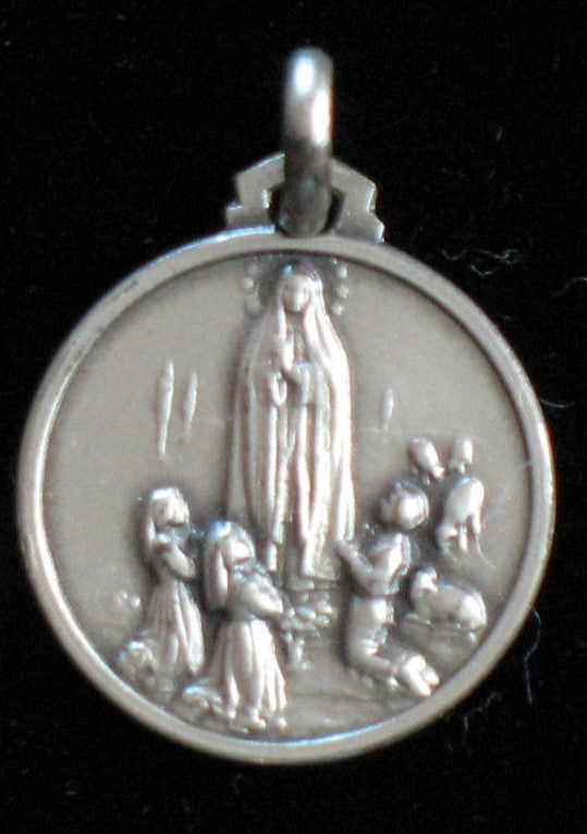 Our Lady of Fatima - Sterling Silver Medal