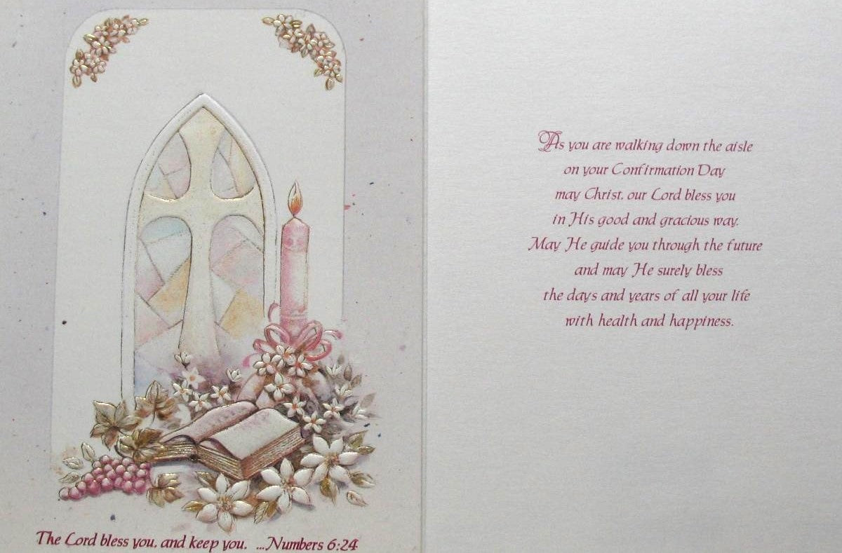 Confirmation Greeting Card