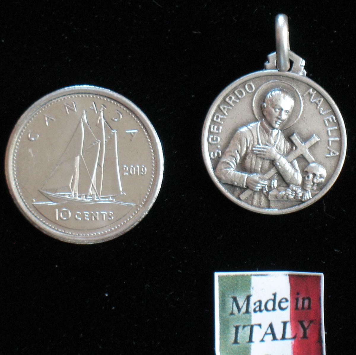 St. Gerard - Sterling Silver Medal