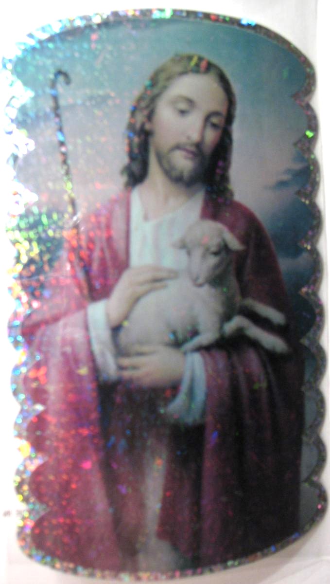 Laser Sticker - Jesus, Mary & Joseph