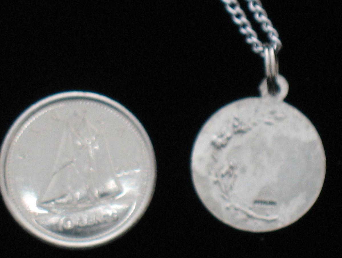 Sacred Heart Medal on Chain