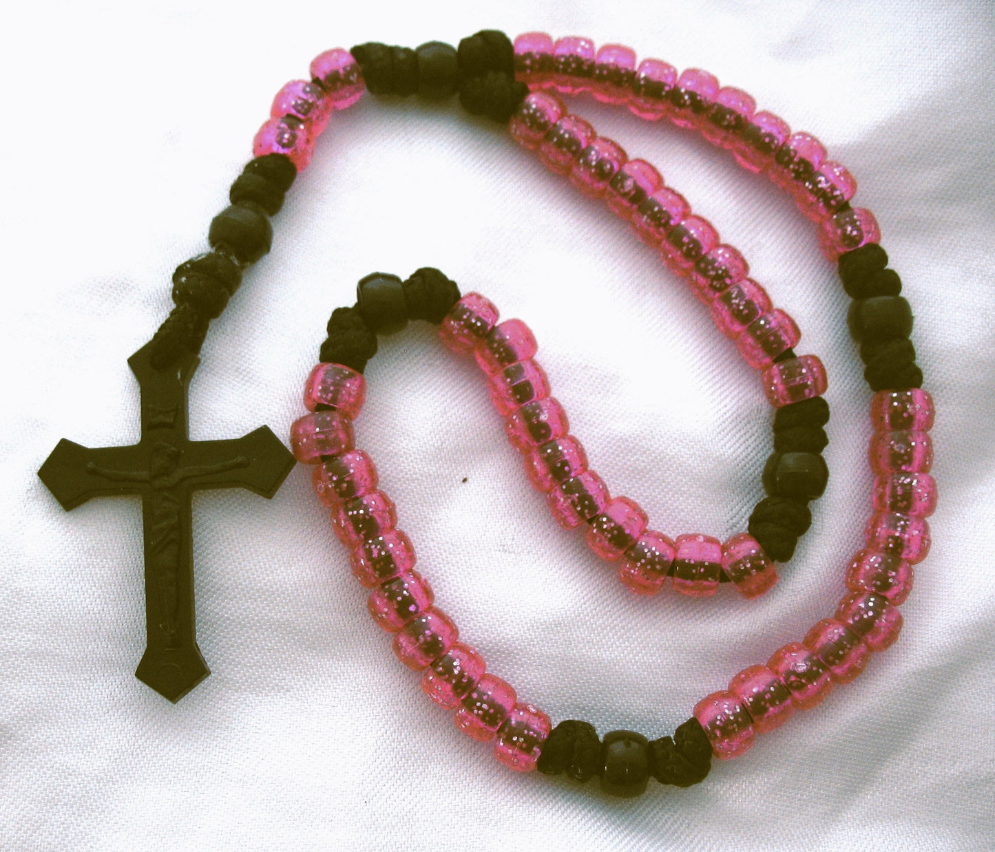 Rosary - Cord Paracord with Plastic Crucifix