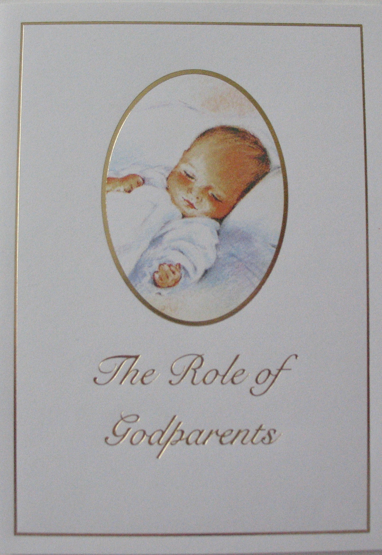 Godfather 'Baptism Thank You' Gift Set with Rosary