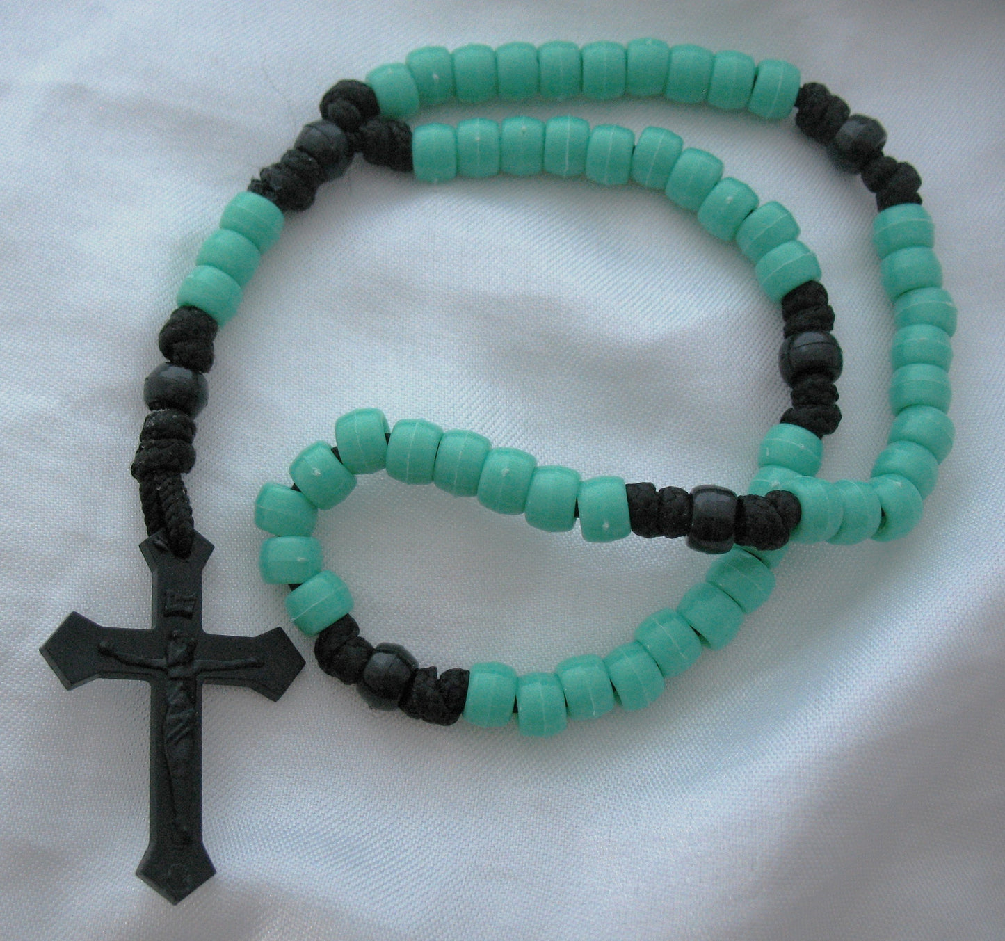 Rosary - Cord Paracord with Plastic Crucifix