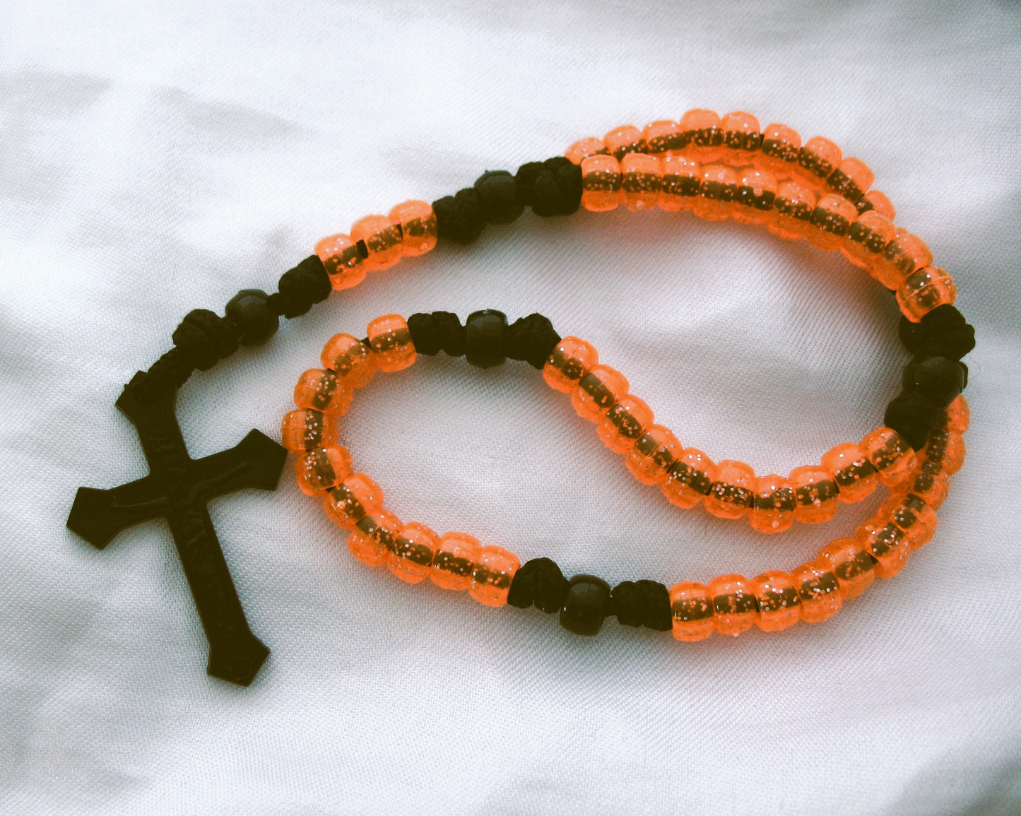 Rosary - Cord Paracord with Plastic Crucifix