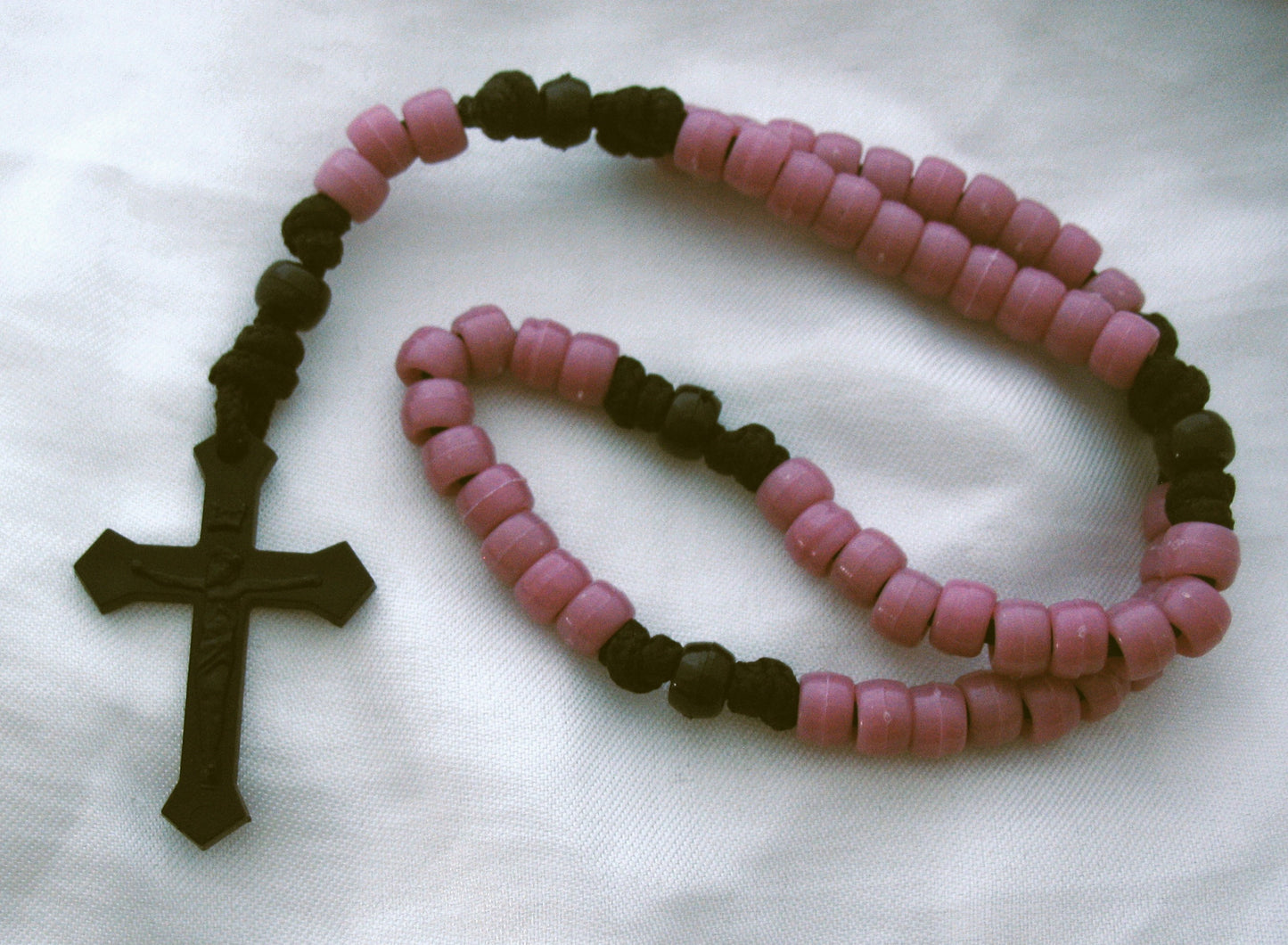 Rosary - Cord Paracord with Plastic Crucifix