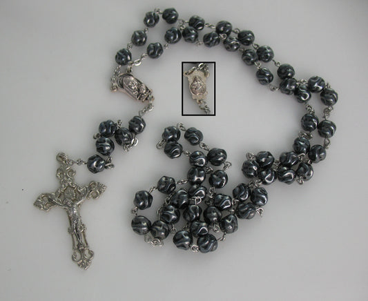 Rosary - Chain with Glass Beads