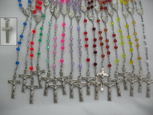 Rosary - Chain with Plastic Beads