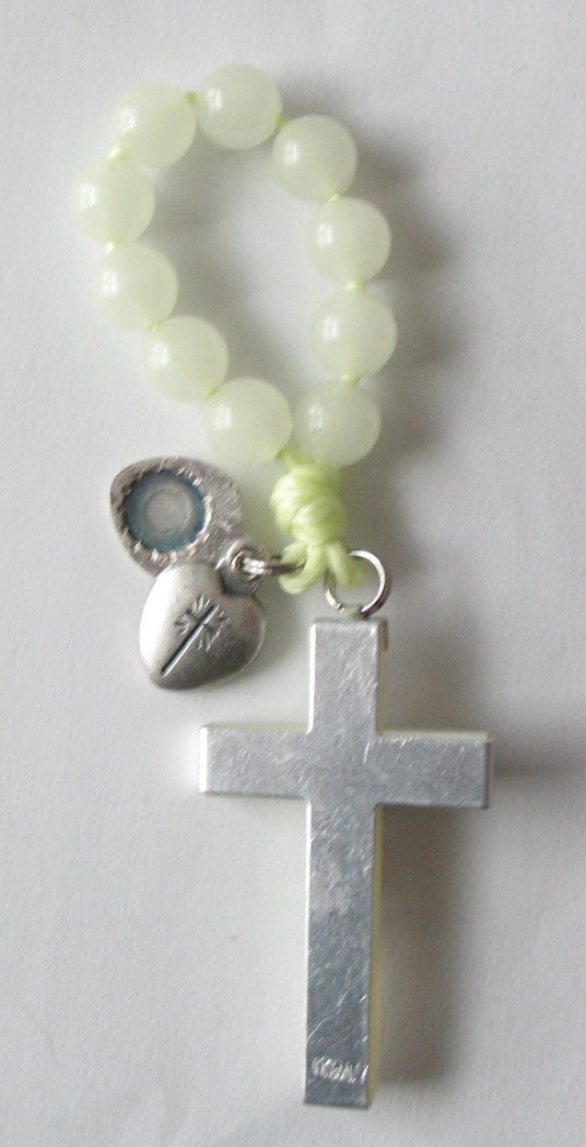 St. John the Baptist / Agnus Dei One Decade Pocket Rosary & Prayercard