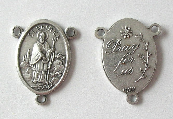 Rosary Parts - Centers - Silver Tone