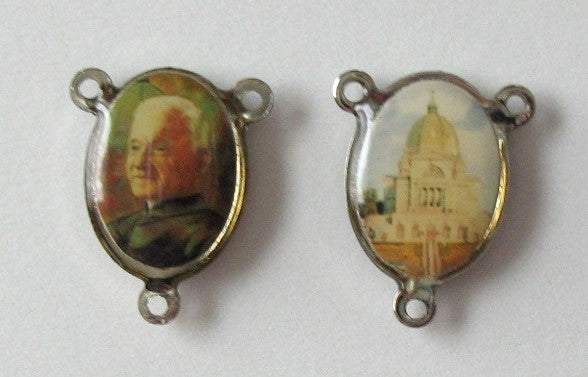 Rosary Parts - Centers - Silver Tone