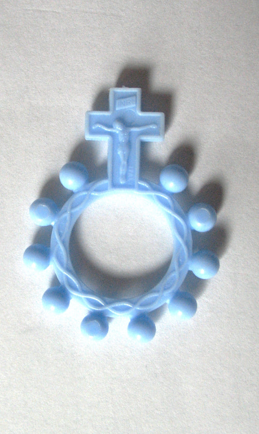 Rosary - Pocket Plastic Ring