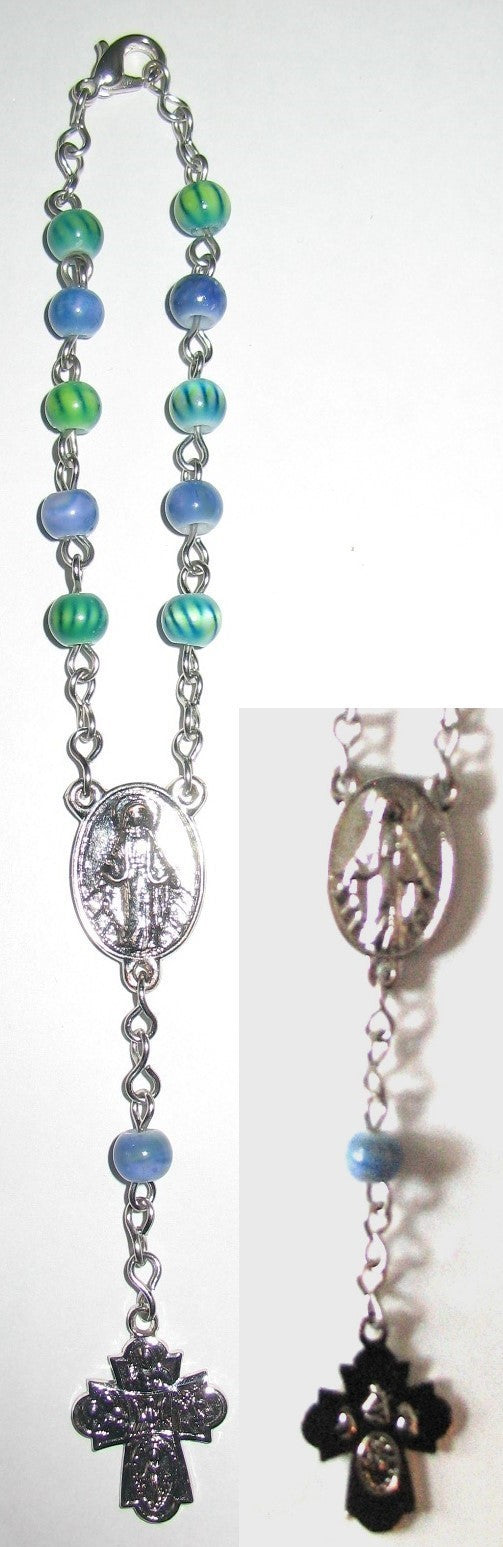 Car Rosary - Chain with Glass Beads