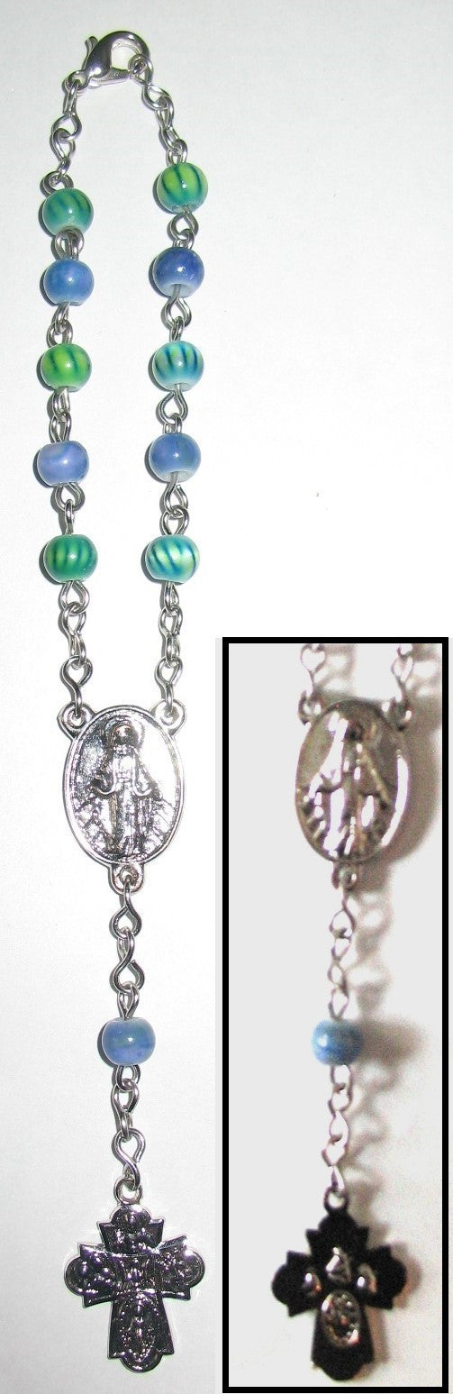 Car Rosary - Chain with Glass Beads