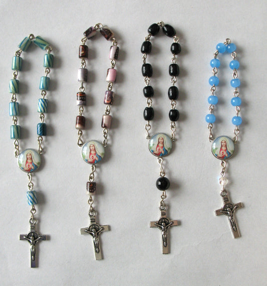Rosary - One Decade Chain with St. Benedict Crucifix