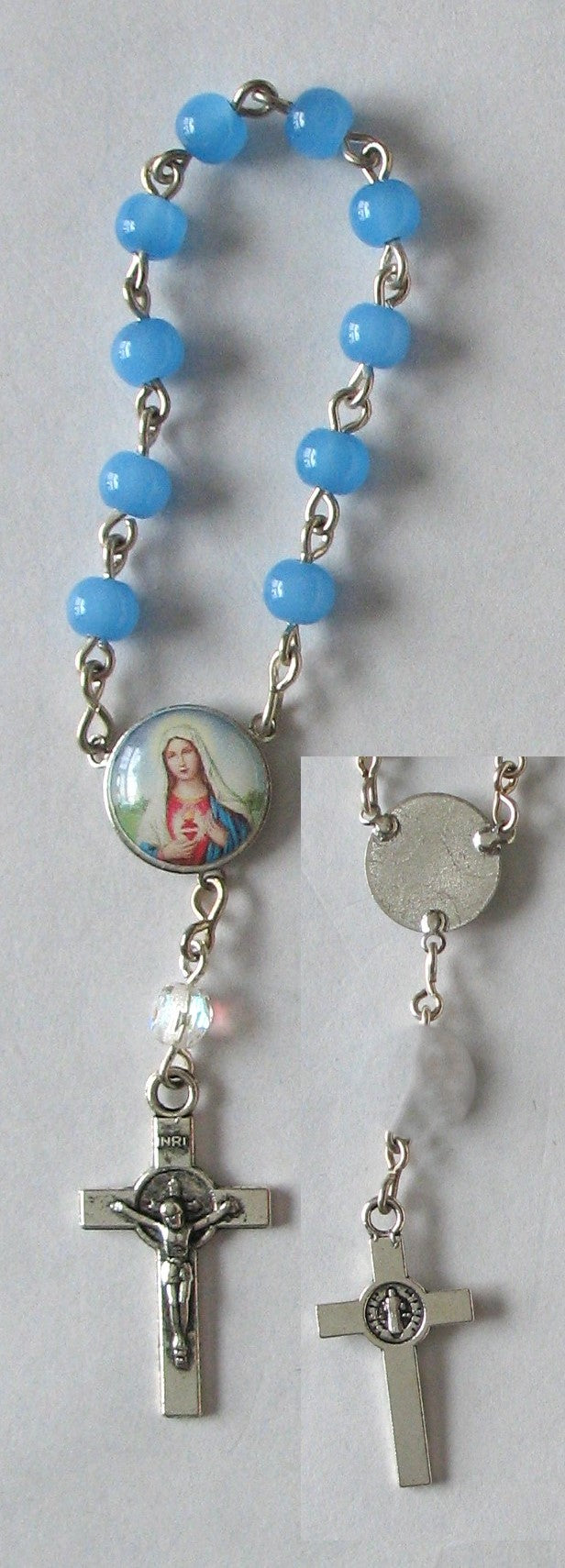 Rosary - One Decade Chain with St. Benedict Crucifix