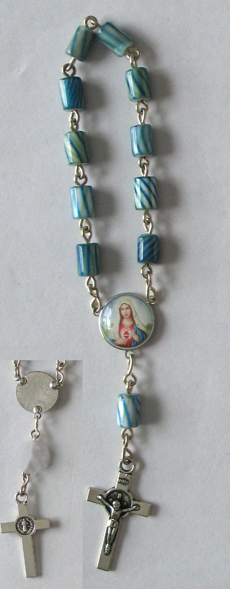 Rosary - One Decade Chain with St. Benedict Crucifix