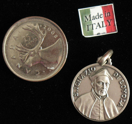 St. Ignatius of Loyola - Sterling Silver Medal