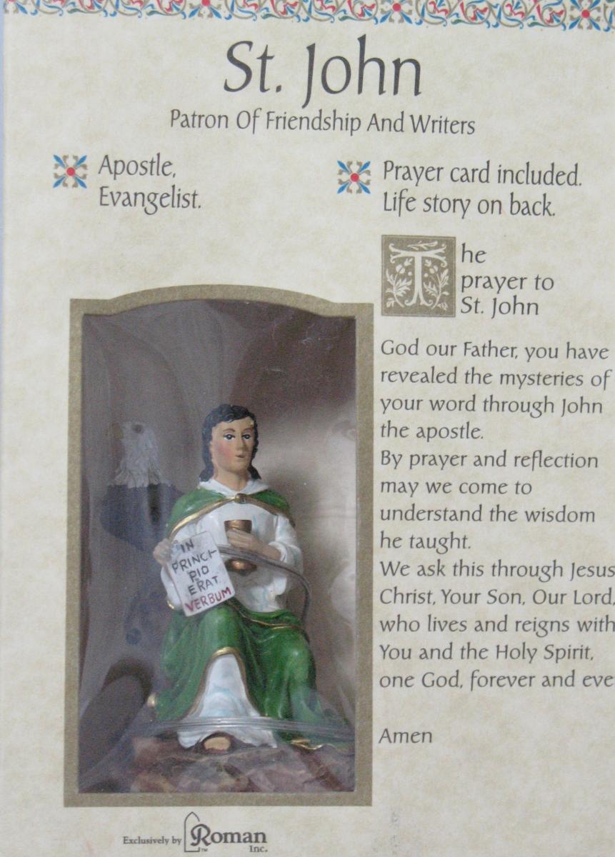 Statue - St. John the Apostle - 3 Inches