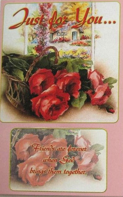 Just for You Friend Greeting Card - 'Spirit Lifters' Series