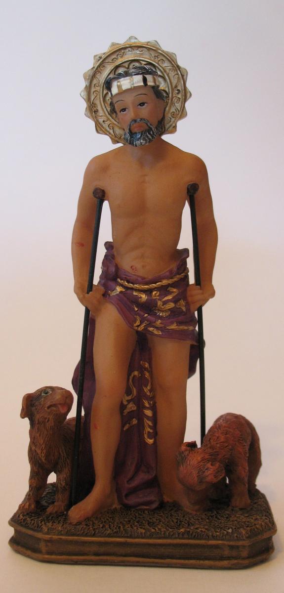 Statue - St. Lazarus - 4 Inch