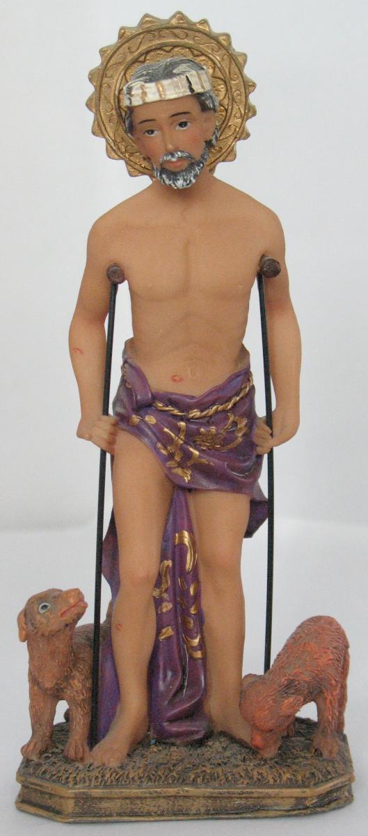 Statue - St. Lazarus - 5.6 Inch