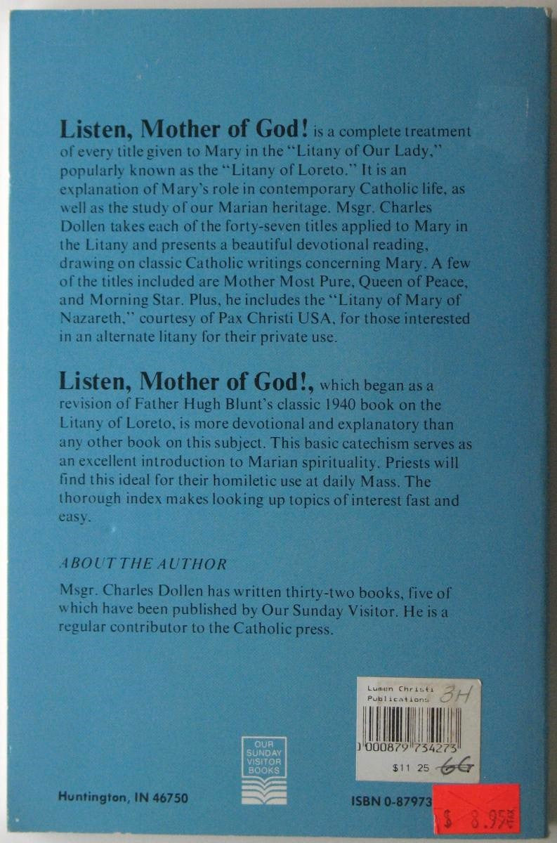 Listen, Mother of God! Reflections on the Litany of Loreto