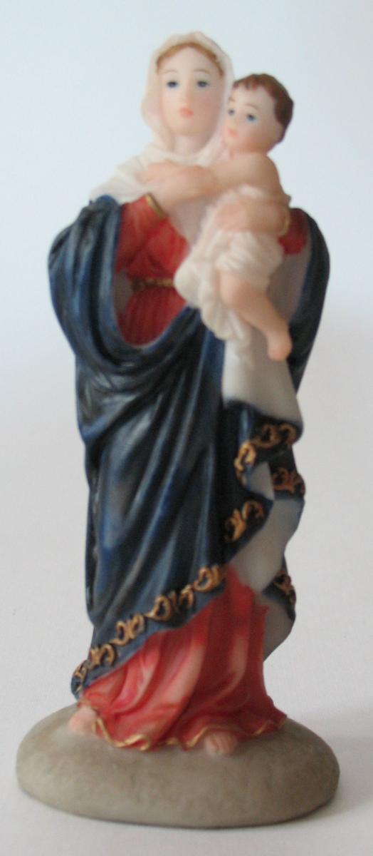 Statue - Mary and Child - 4.3 Inch