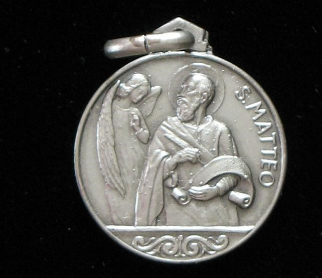 St. Matthew - Sterling Silver Medal