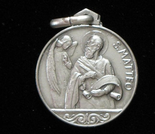 St. Matthew - Sterling Silver Medal