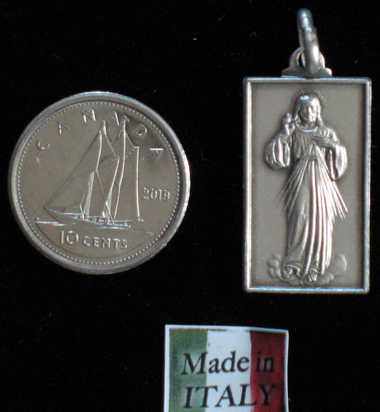 Divine Mercy - Sterling Silver Medal