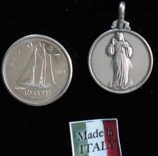 Divine Mercy - Sterling Silver Medal