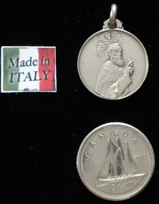 St. Nicholas - Sterling Silver Medal